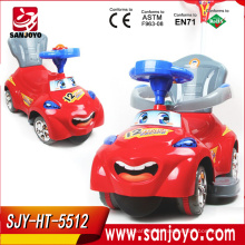 China wholesale steering wheel children car Lovely With Music Kids Ride On Car Electric With Light HT-5512